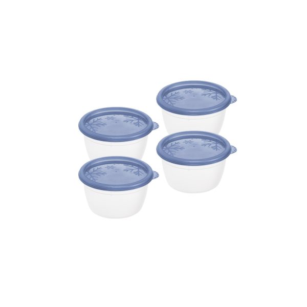 4er Set Kühlschrankdosen 0,15 l RONDO