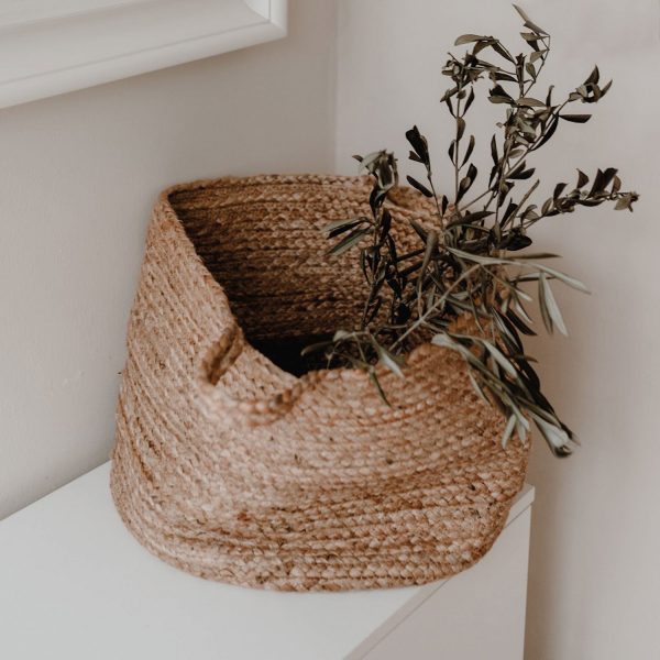 Aufbewahrungskorb aus Jute Groß