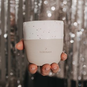 Becher Glücklich