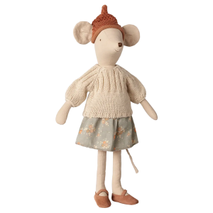 Maileg - Maus, Medium - Rock und Pullover