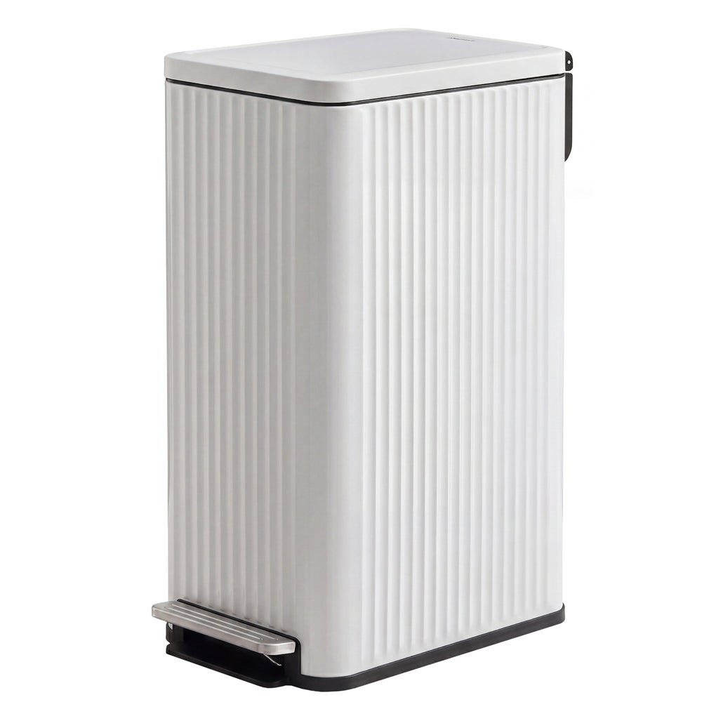 Mülleimer Küche 50 L, Tretmülleimer mit Softclose-Deckel
