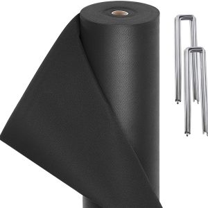 Schwarz Unkrautvlies UV-resistent