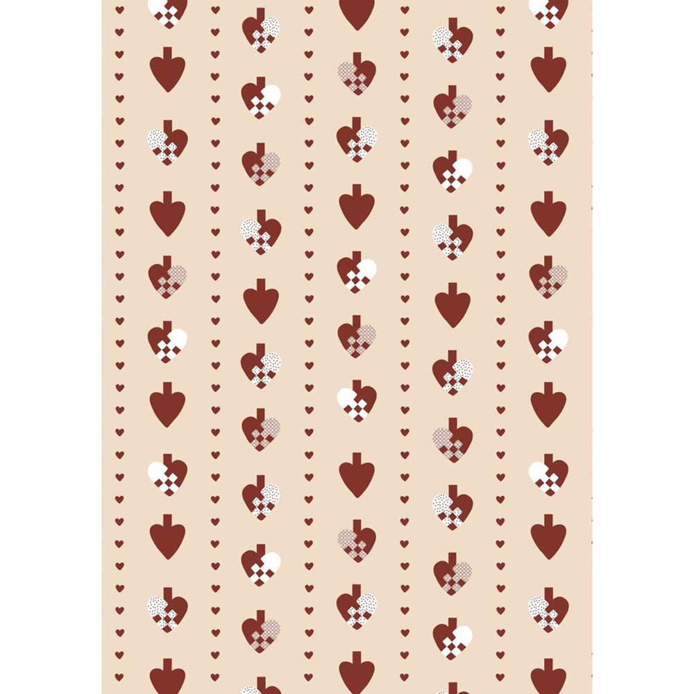 Ib Laursen - Geschenkpapier Flechtherzen 5m
