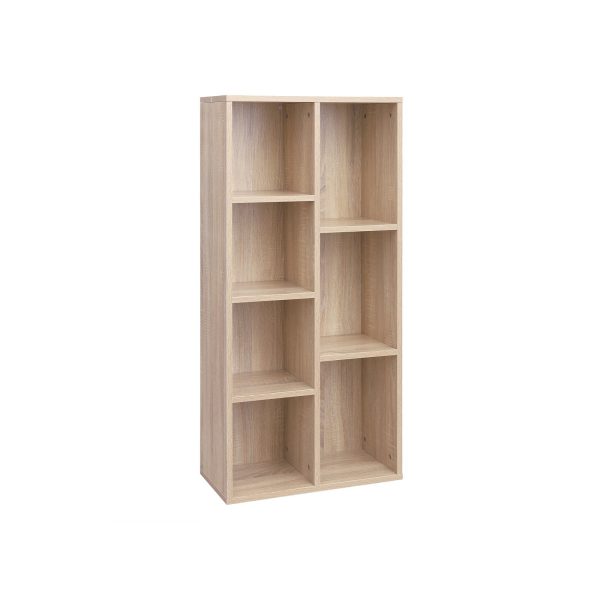 Bücherregal mit 7 Fächern