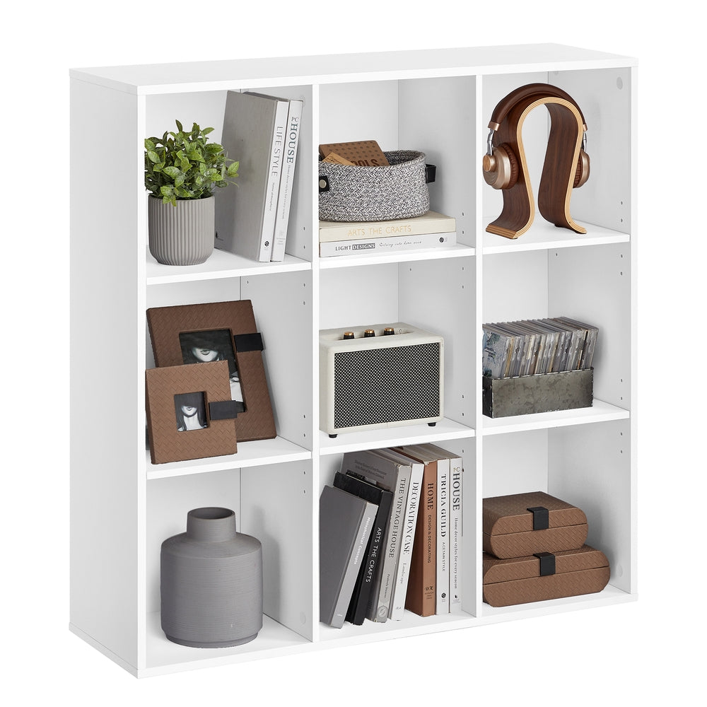 Bücherschrank mit Fächern für Wohnzimmer oder Büro