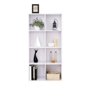 Regal aus Holz mit 8 Fächern