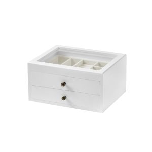 Schmuckbox mit 2 Ebenen