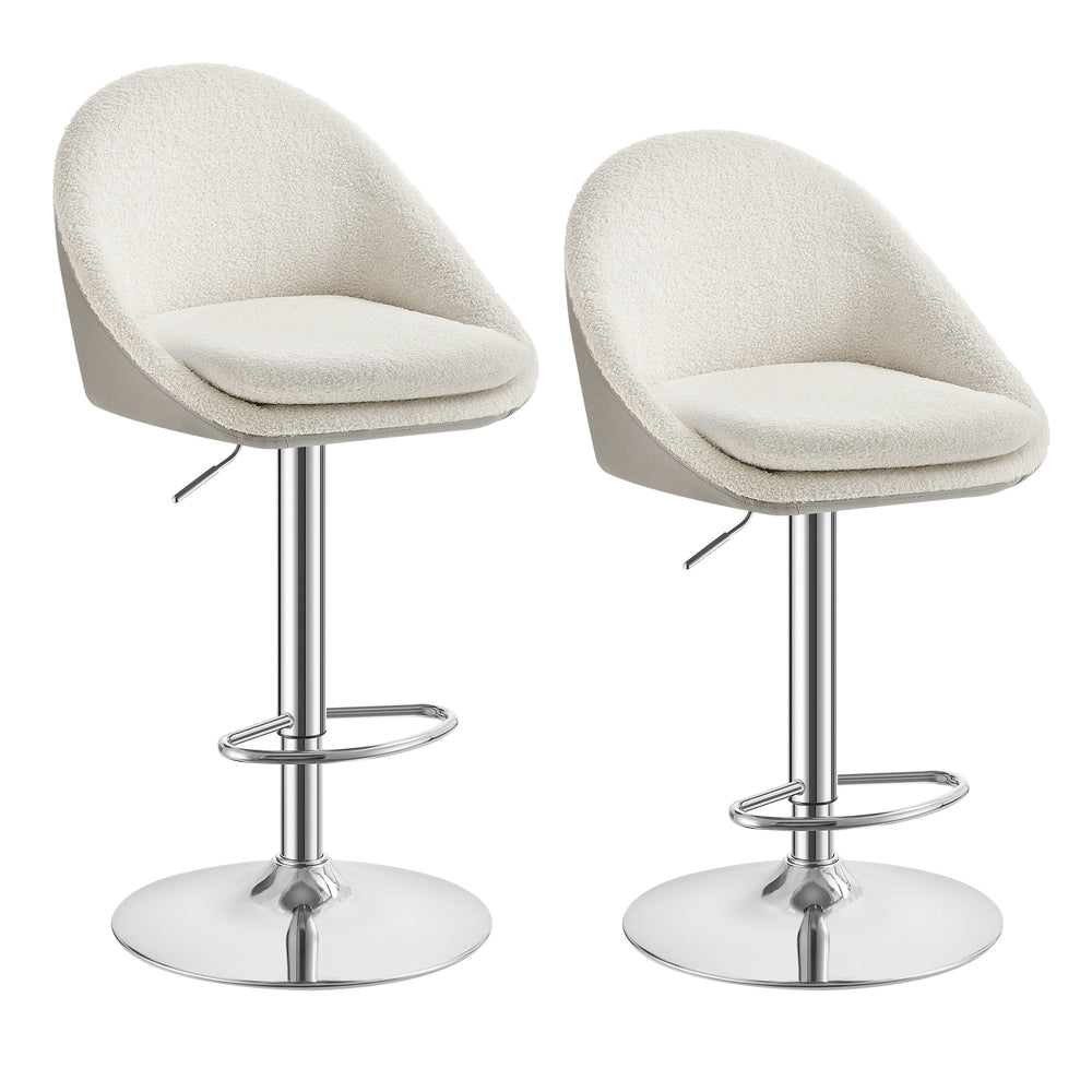 Barhocker 2er Set höhenverstellbar