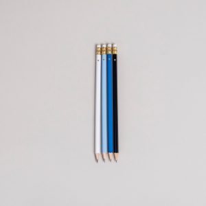 Bleistift Set blau 4er Set