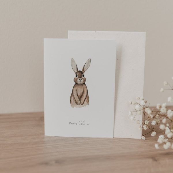 Klappkarte Hase