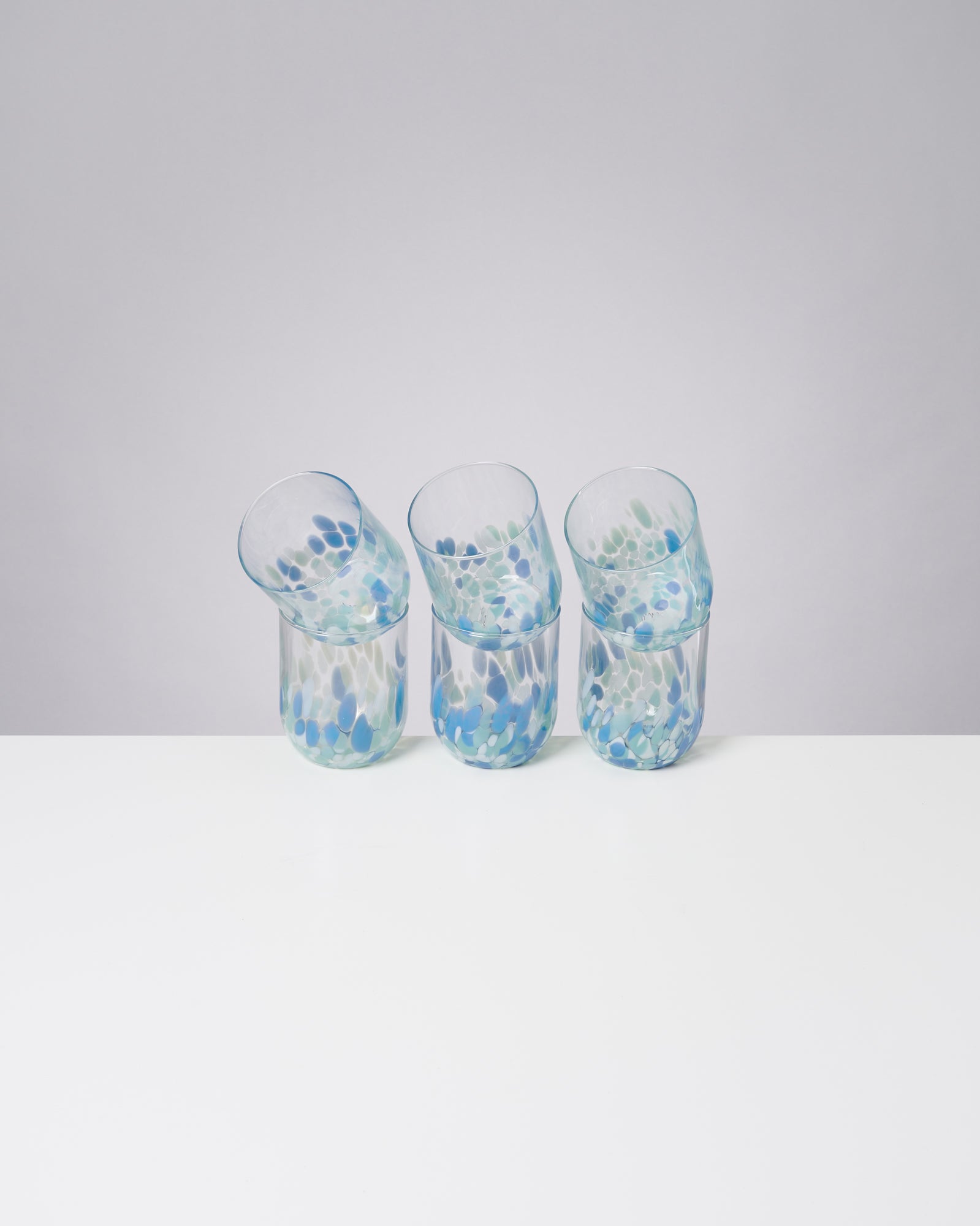 Alegria Glas groß blau 6er-Set