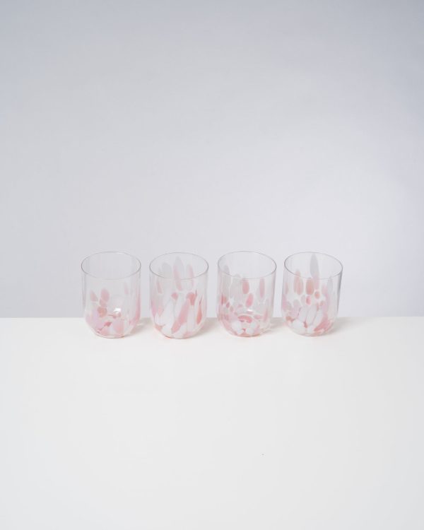 Alegria Glas groß rosé weiß 4er-Set