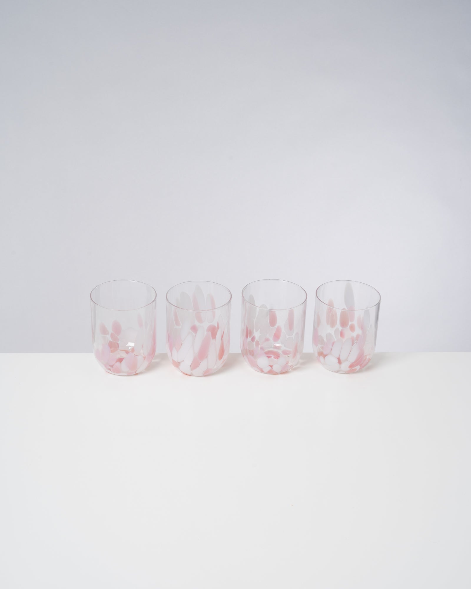 Alegria Glas groß rosé weiß 4er-Set
