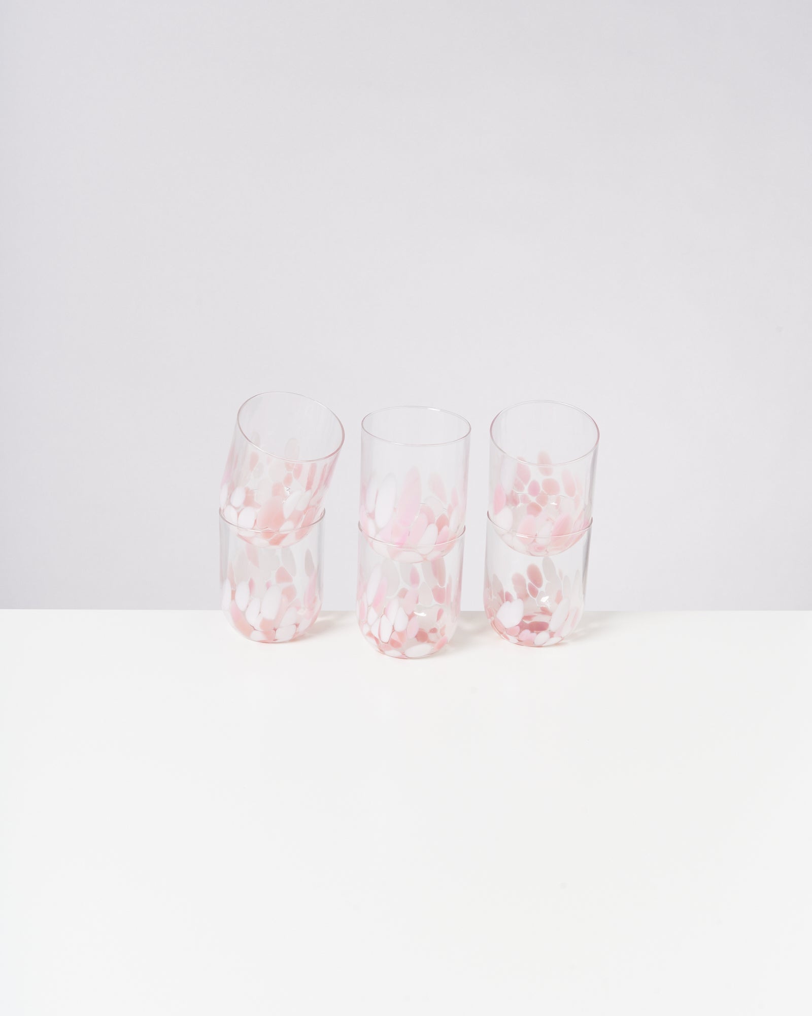 Alegria Glas groß rosé weiß 6er-Set