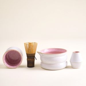 Areia Matcha-Set bubble 4-teilig rosé