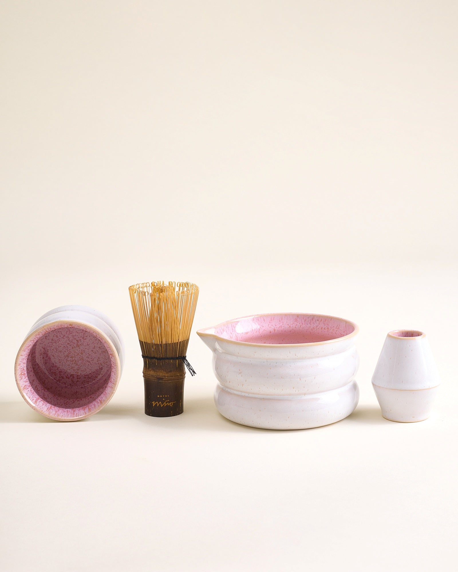 Areia Matcha-Set bubble 4-teilig rosé