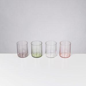 Joia Glas groß Blush Light mix 4er-Set