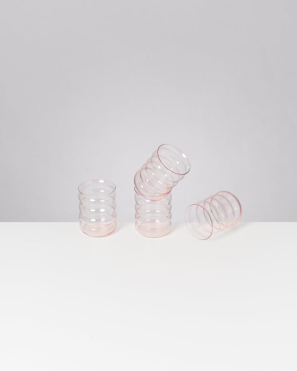 Joia Glas groß bubble rosé 4er-Set