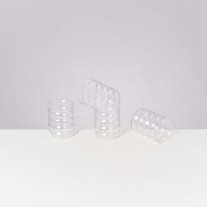 Joia Glas groß bubble transparent 4er-Set