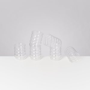 Joia Glas groß bubble transparent 6er-Set