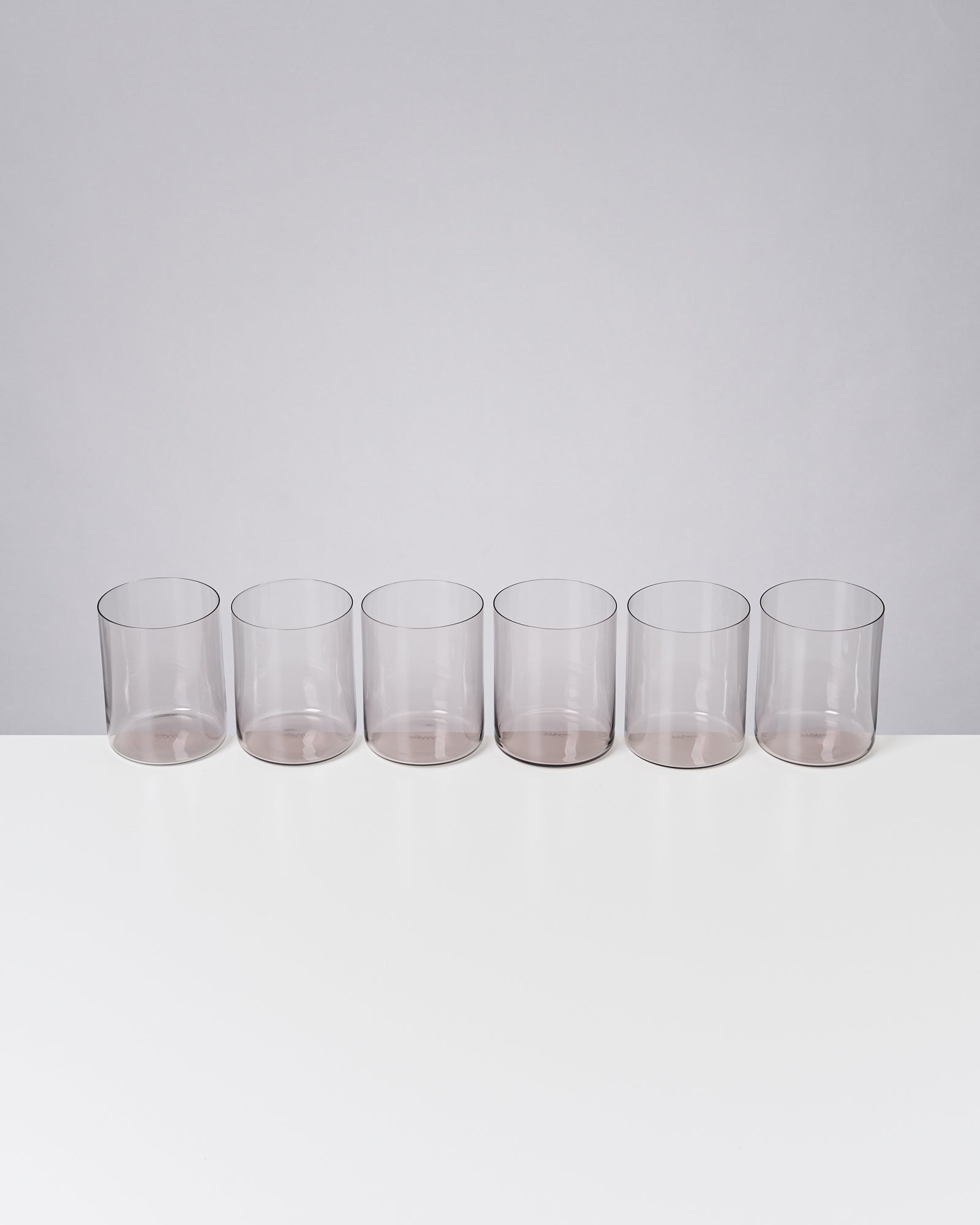 Joia Glas groß grau 6er-Set