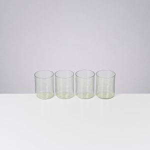 Joia Glas groß smaragd 4er-Set