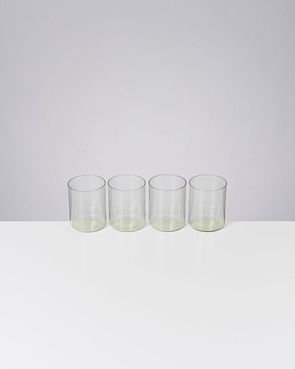 Joia Glas groß smaragd 4er-Set