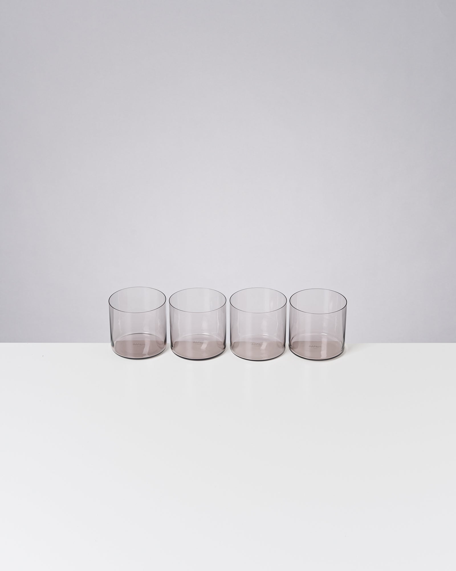 Joia Glas klein grau 4er-Set