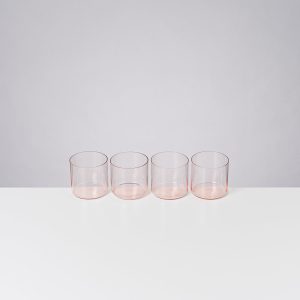 Joia Glas klein rosé 4er-Set