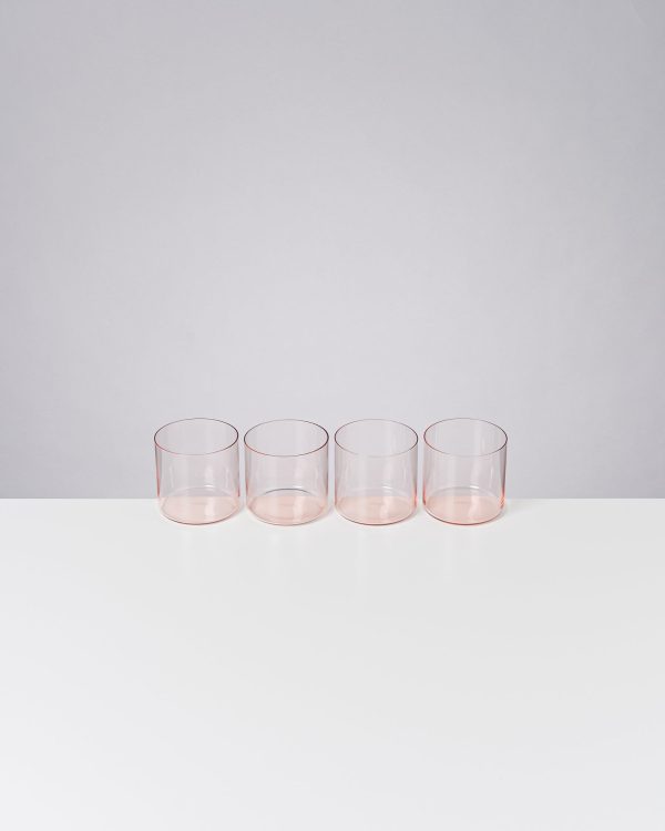 Joia Glas klein rosé 4er-Set
