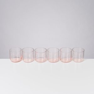 Joia Glas klein rosé 6er-Set