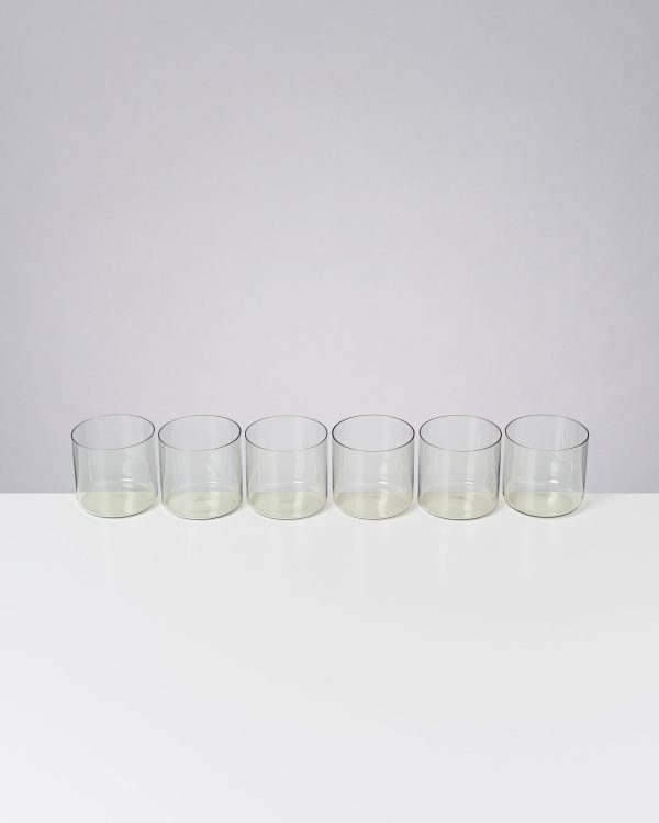Joia Glas klein smaragd 6er-Set