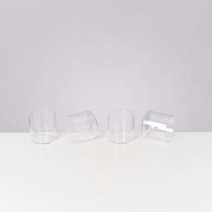 Joia Glas klein transparent 4er-Set
