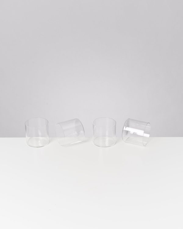 Joia Glas klein transparent 4er-Set