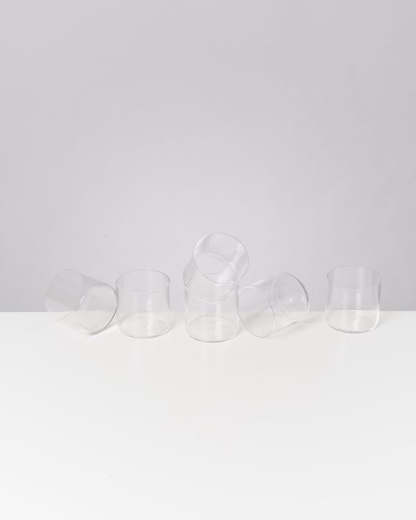 Joia Glas klein transparent 6er-Set
