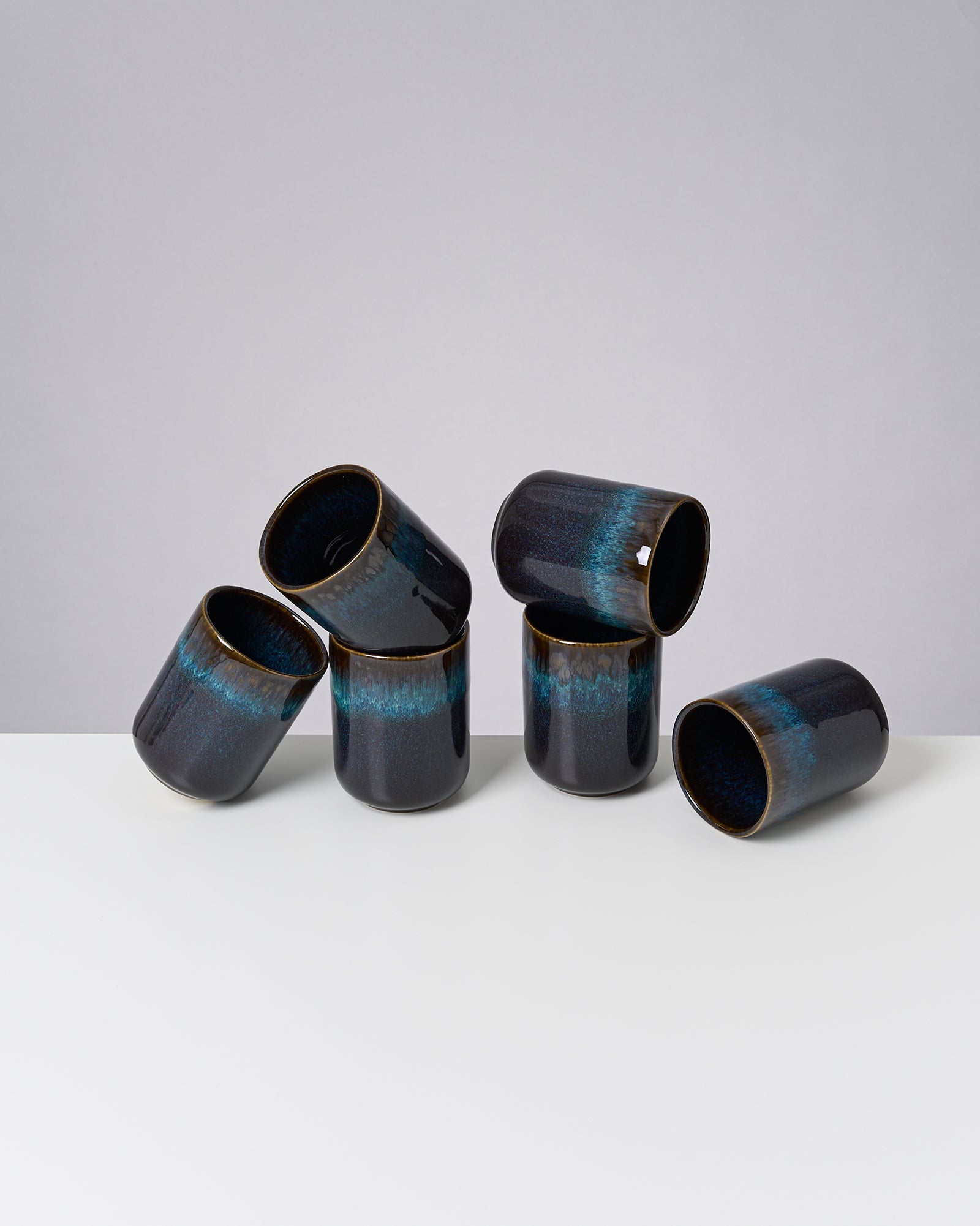 Melides Becher groß oceanblue 6er-Set