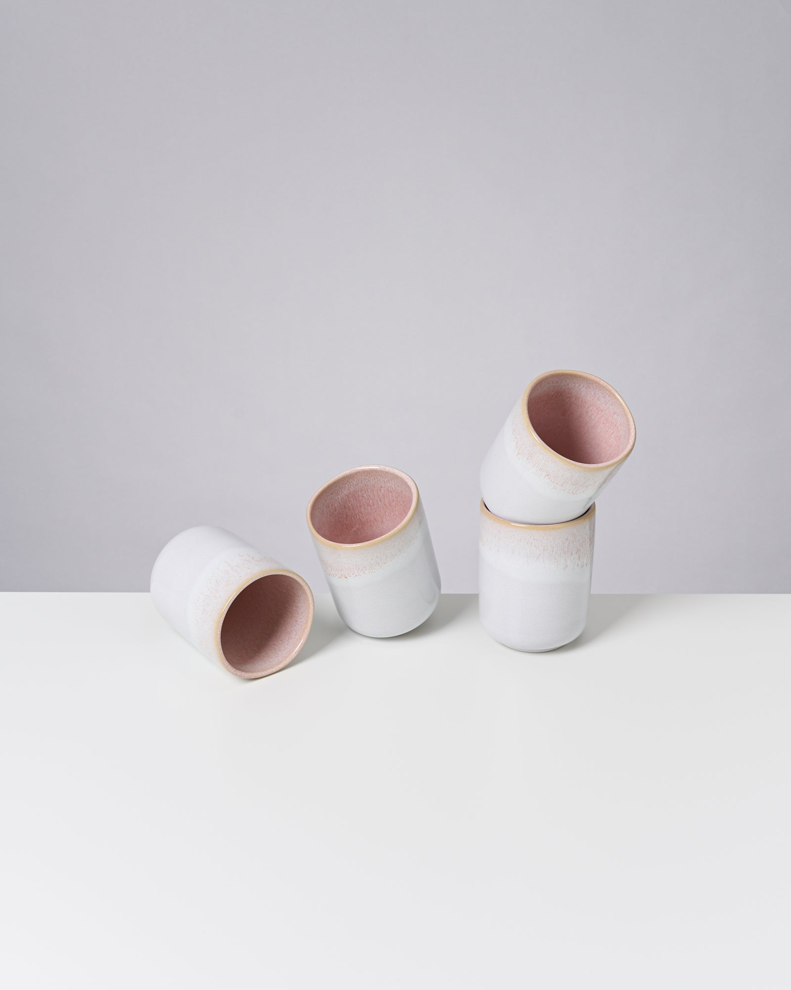 Melides Becher groß rosé 4er-Set