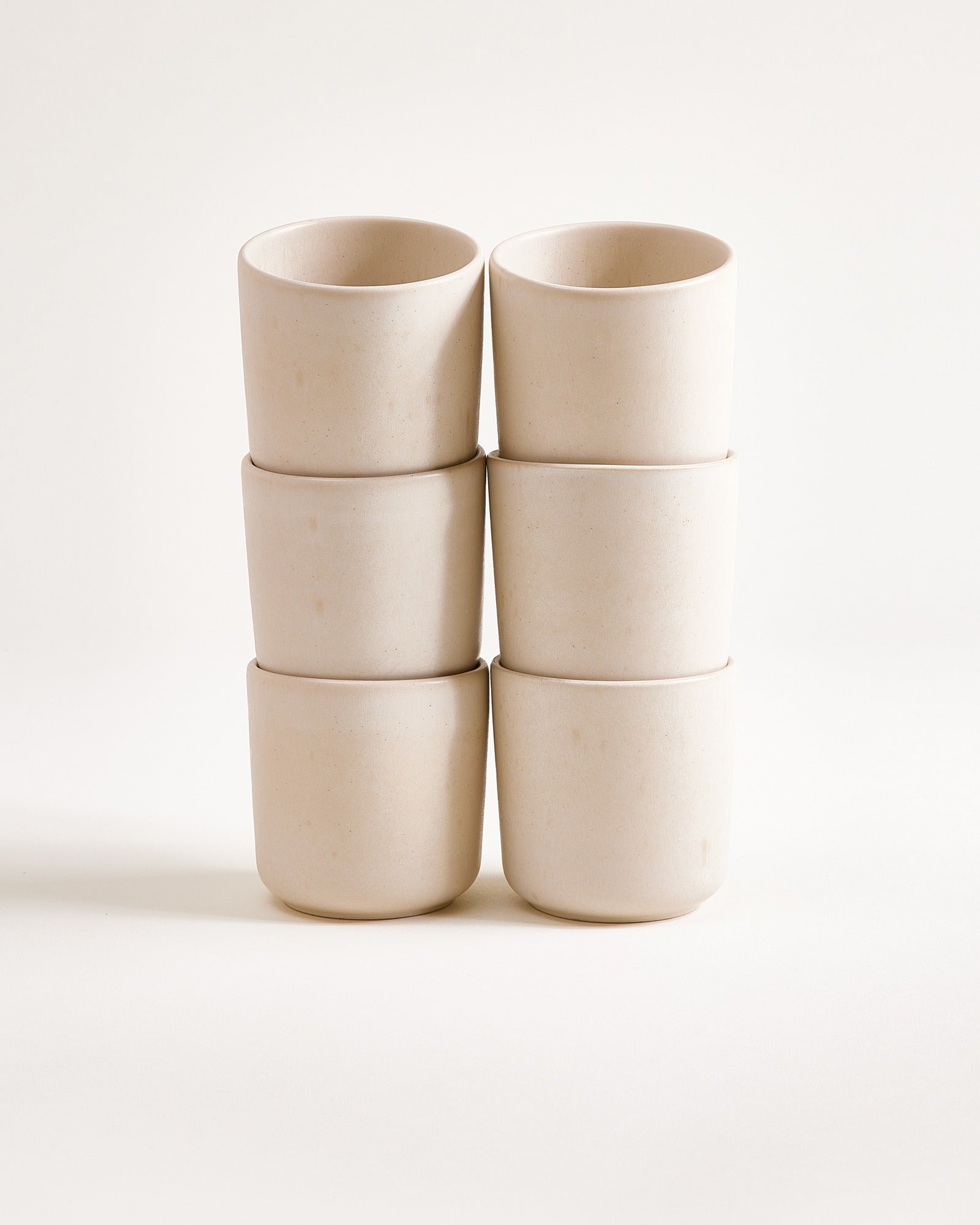 Sintra Becher klein sand 6er-Set