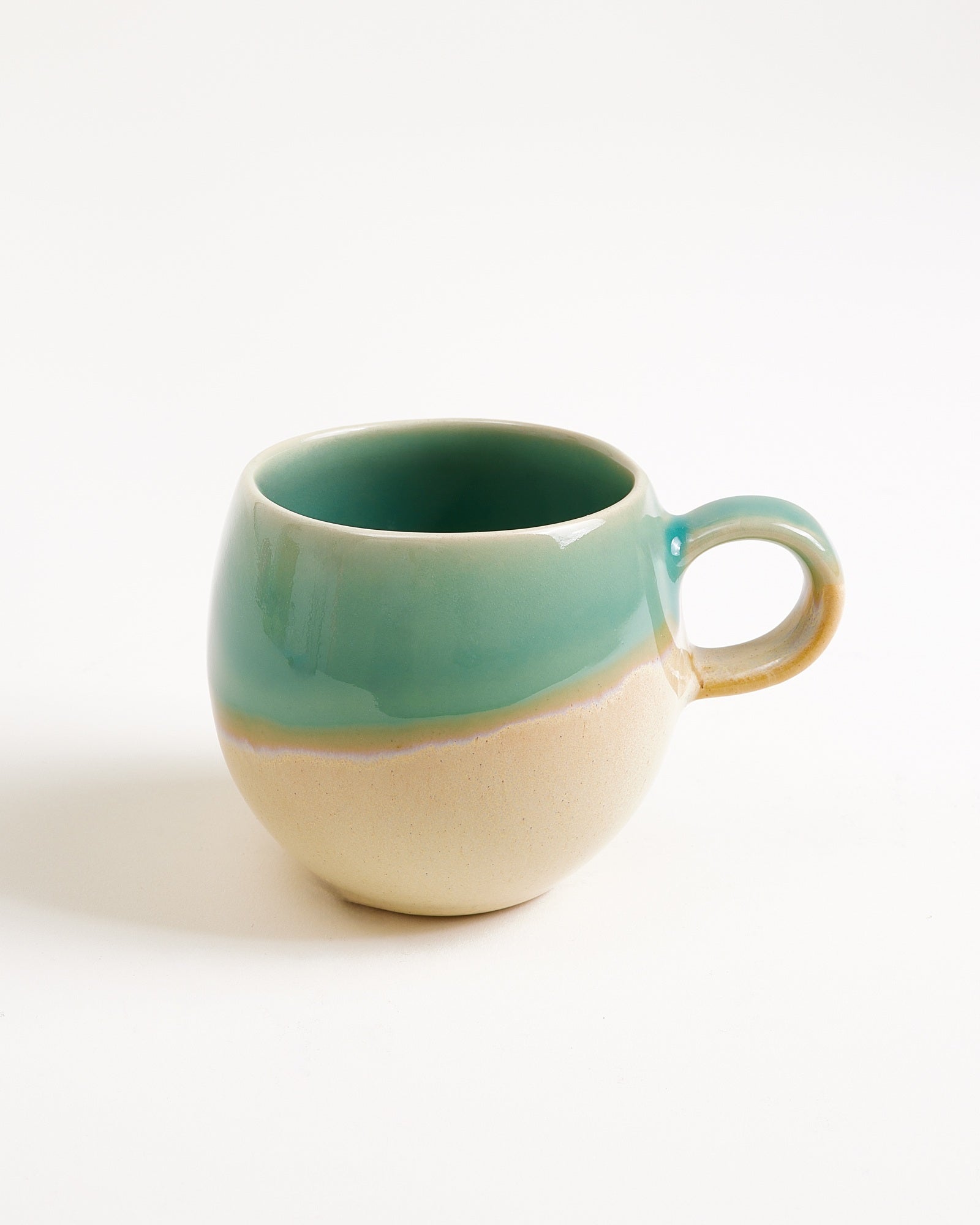 Bica Tasse klein hellgrün sand