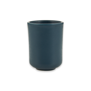 Teebecher handmade Stoneware Mug Dark Blue
