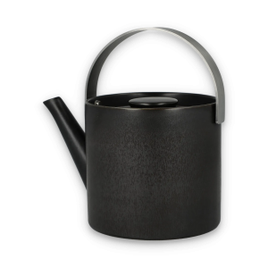 Teekanne mit Sieb Porcelain Teapot graphite