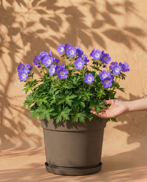 Geranium (blau)