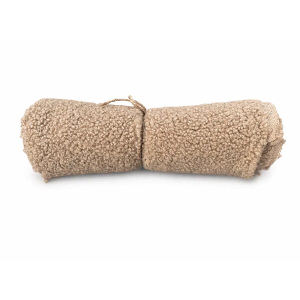 Alsaba Home - Tischläufer Teddy braun breit