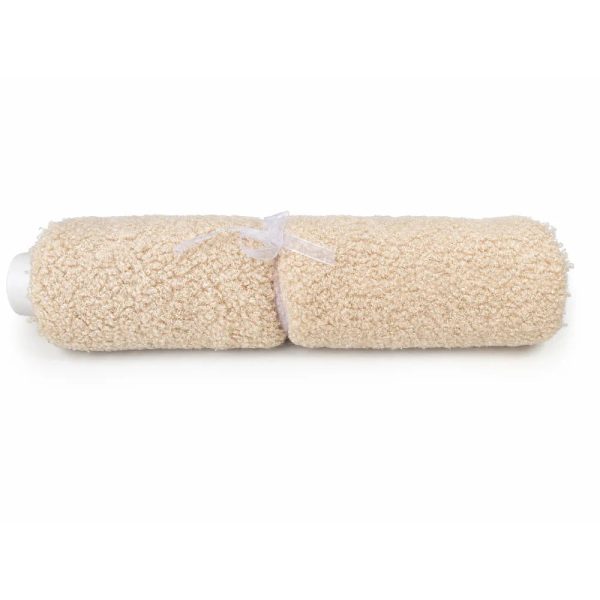 Alsaba Home - Tischläufer Teddy creme breit