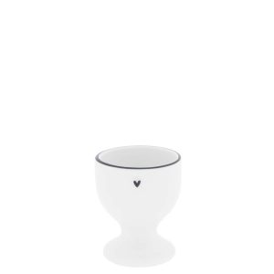 Bastion Collections - Eierbecher mit Fuß Little Heart black