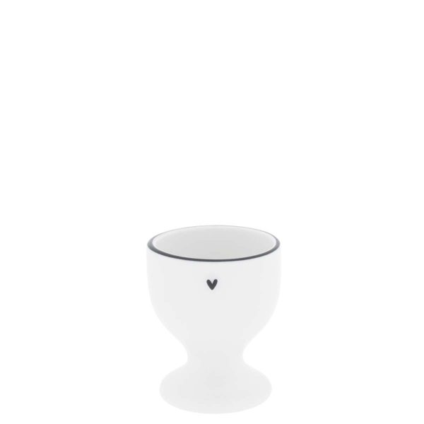 Bastion Collections - Eierbecher mit Fuß Little Heart black