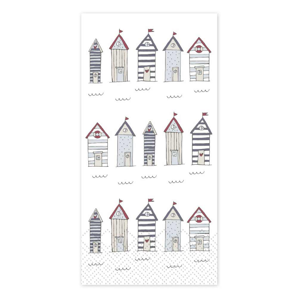 Chic Antique - Papierservietten Strandhäuser