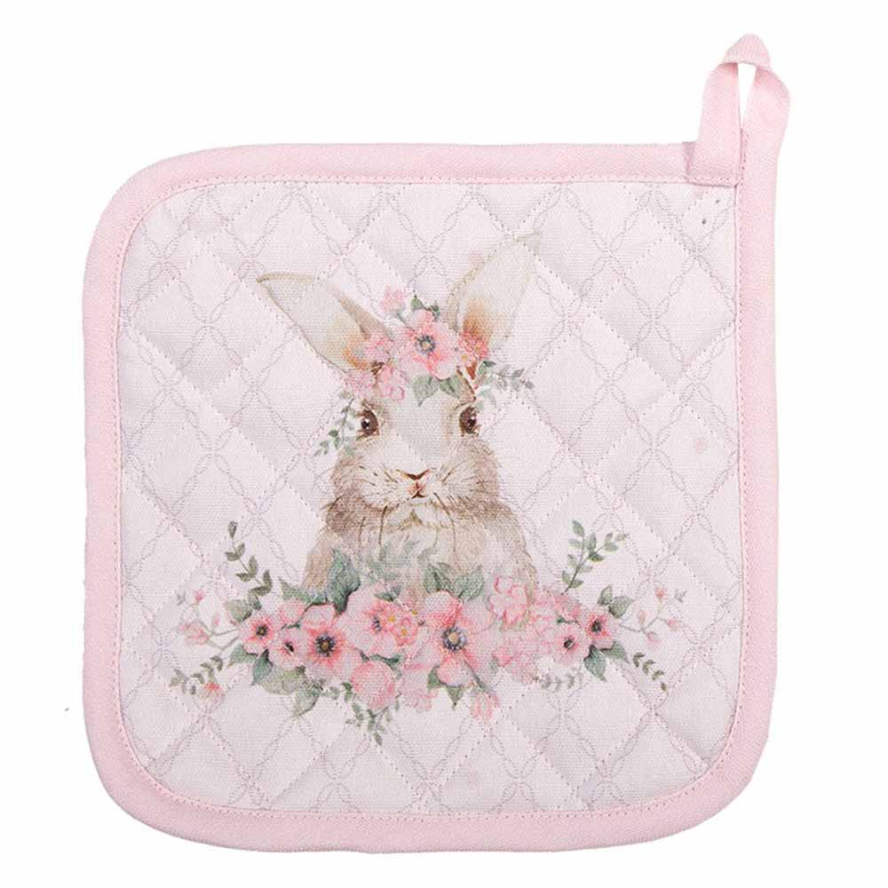 Clayre & Eef - Topflappen Hase Rosa