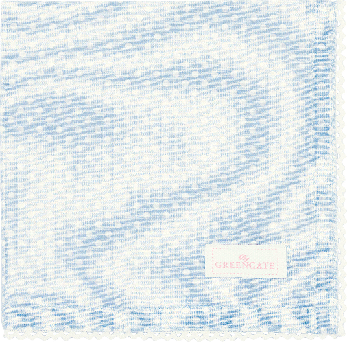 GreenGate - Dotty Stoffserviette mit Spitze