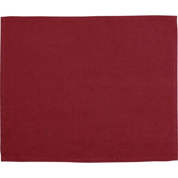 GreenGate - Leinen Tischset red